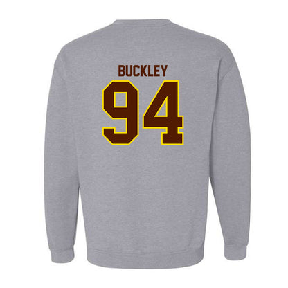 Western Michigan - NCAA Football : Jordan Buckley - Classic Shersey Crewneck Sweatshirt-1