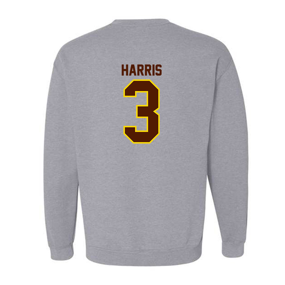 Western Michigan - NCAA Baseball : Julian Harris - Classic Shersey Crewneck Sweatshirt-1