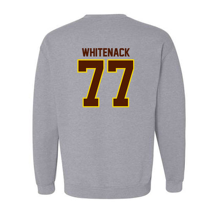 Western Michigan - NCAA Football : Hunter Whitenack - Classic Shersey Crewneck Sweatshirt-1
