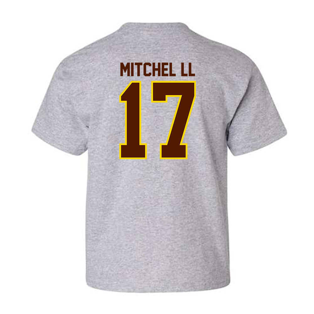 Western Michigan - NCAA Football : Jason Mitchel ll - Classic Shersey Youth T-Shirt-1