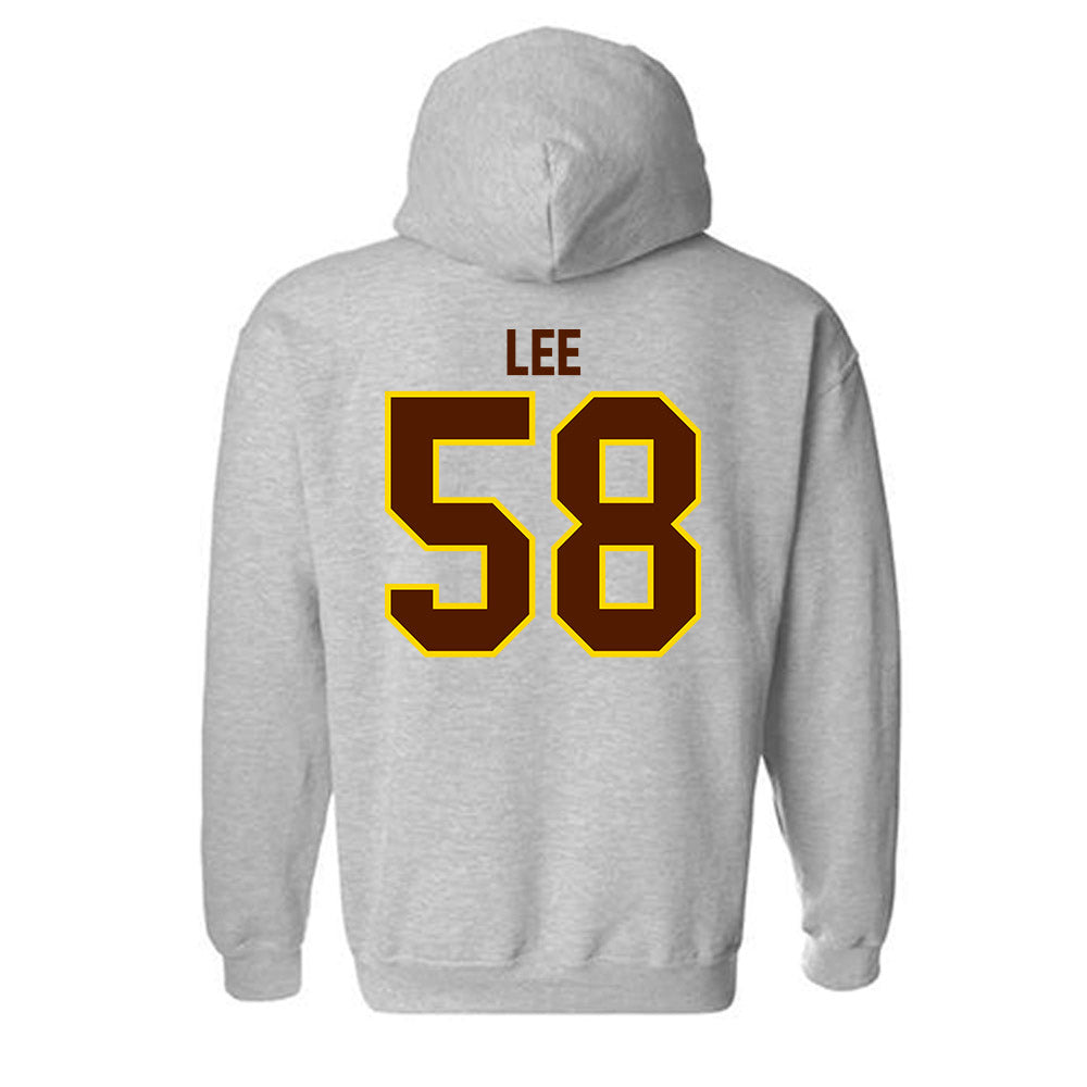 Western Michigan - NCAA Football : Tyson Lee - Classic Shersey Hooded Sweatshirt-1