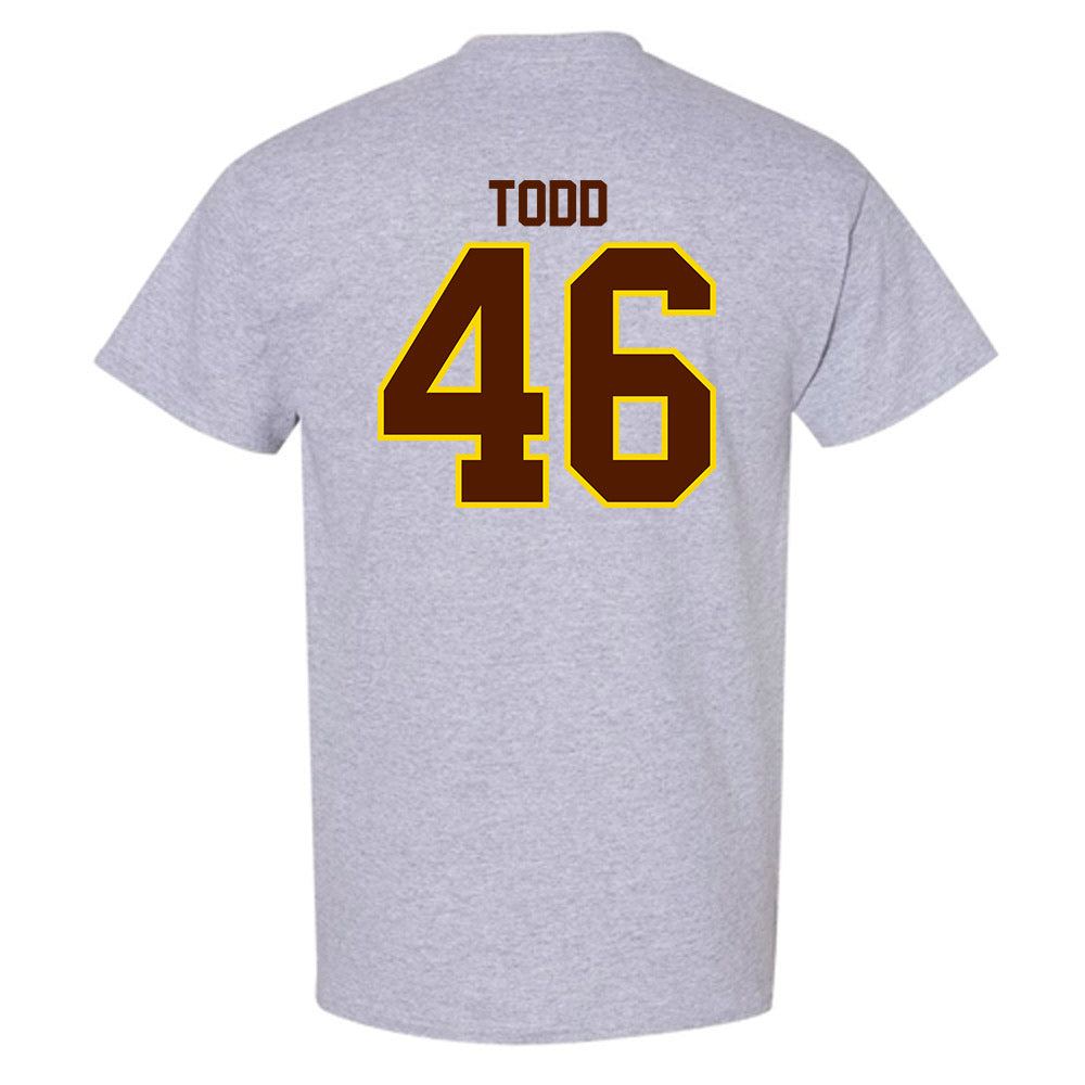 Western Michigan - NCAA Football : RJ Todd - Classic Shersey T-Shirt-1