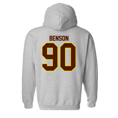 Western Michigan - NCAA Football : Jori Benson - Classic Shersey Hooded Sweatshirt-1