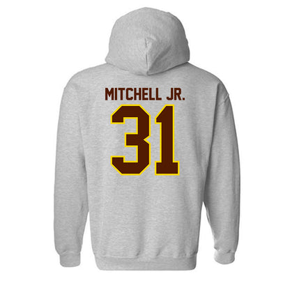 Western Michigan - NCAA Football : Carlos Mitchell Jr. - Classic Shersey Hooded Sweatshirt-1