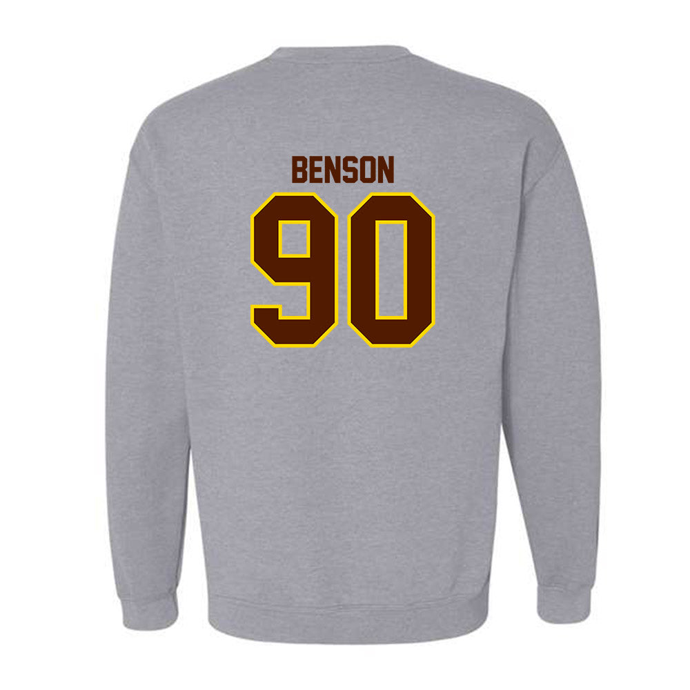 Western Michigan - NCAA Football : Jori Benson - Classic Shersey Crewneck Sweatshirt-1