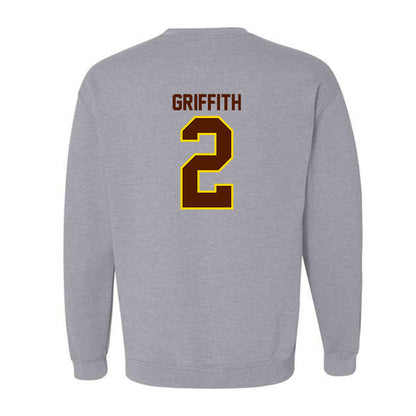 Western Michigan - NCAA Men's Basketball : Jalen Griffith - Classic Shersey Crewneck Sweatshirt-1