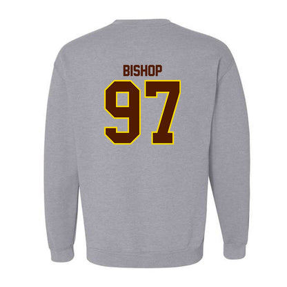 Western Michigan - NCAA Football : Noah Bishop - Classic Shersey Crewneck Sweatshirt-1