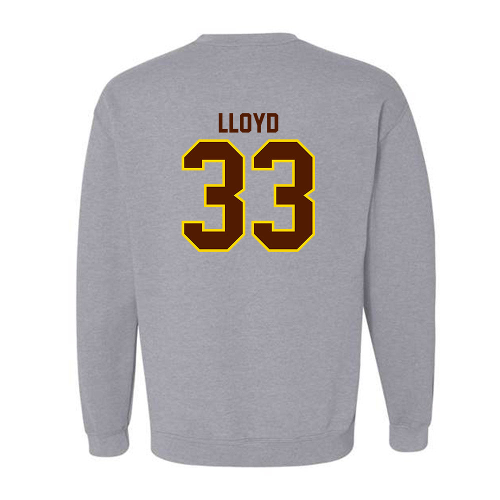 Western Michigan - NCAA Football : Joshua Lloyd - Classic Shersey Crewneck Sweatshirt-1