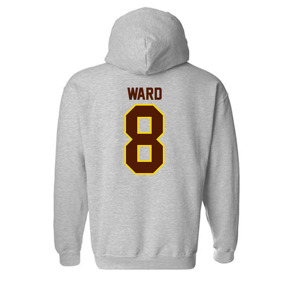 Western Michigan - NCAA Men's Basketball : Hudson Ward - Classic Shersey Hooded Sweatshirt-1