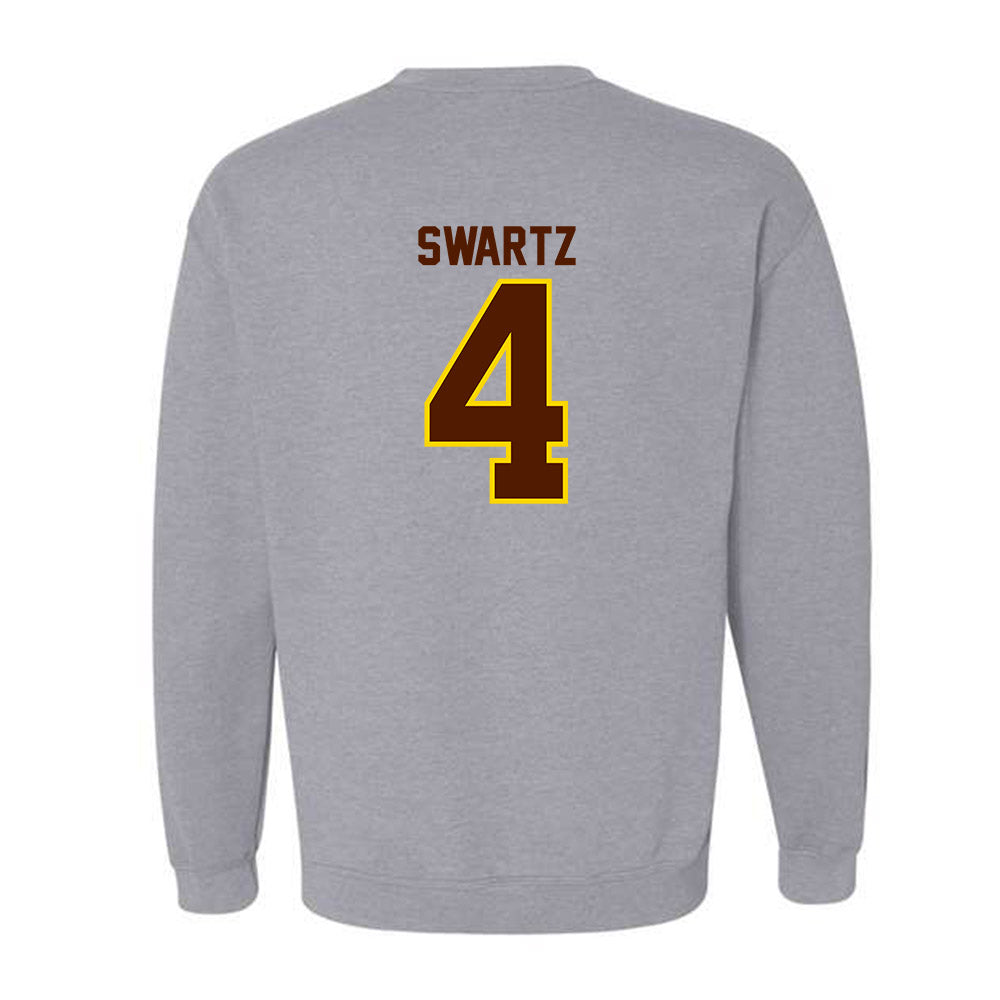 Western Michigan - NCAA Men's Basketball : Brady Swartz - Classic Shersey Crewneck Sweatshirt-1