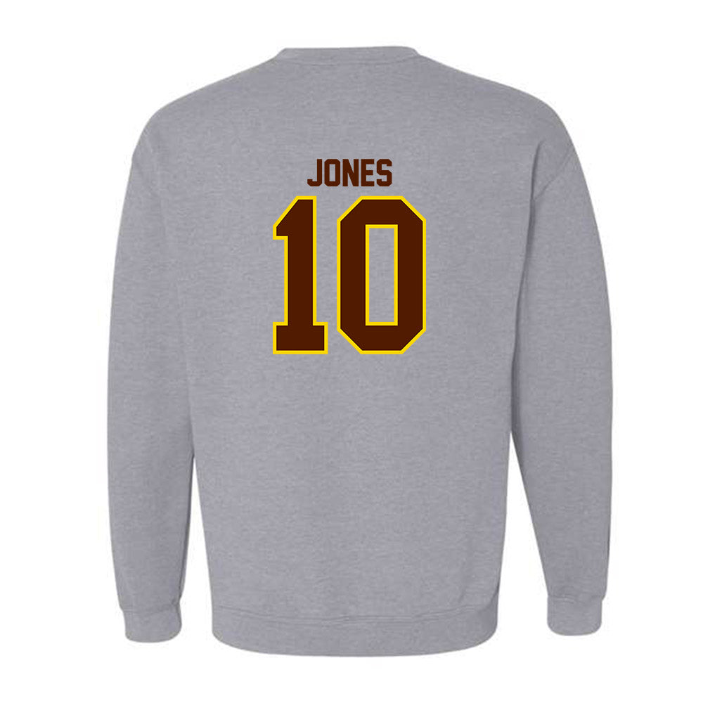 Western Michigan - NCAA Football : Brady Jones - Classic Shersey Crewneck Sweatshirt-1