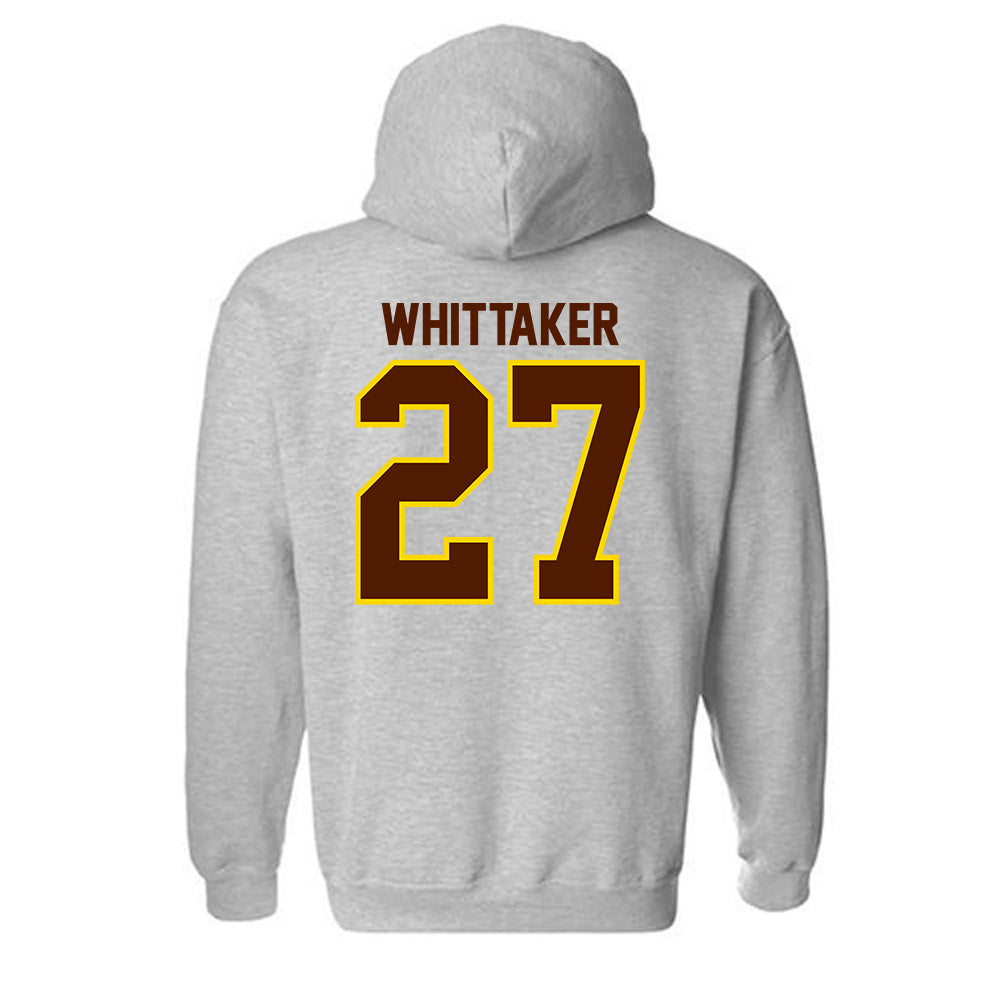 Western Michigan - NCAA Football : Jalen Whittaker - Classic Shersey Hooded Sweatshirt-1