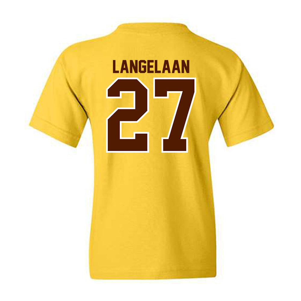 Western Michigan - NCAA Women's Soccer : Brianna Langelaan - Classic Shersey Youth T-Shirt-1