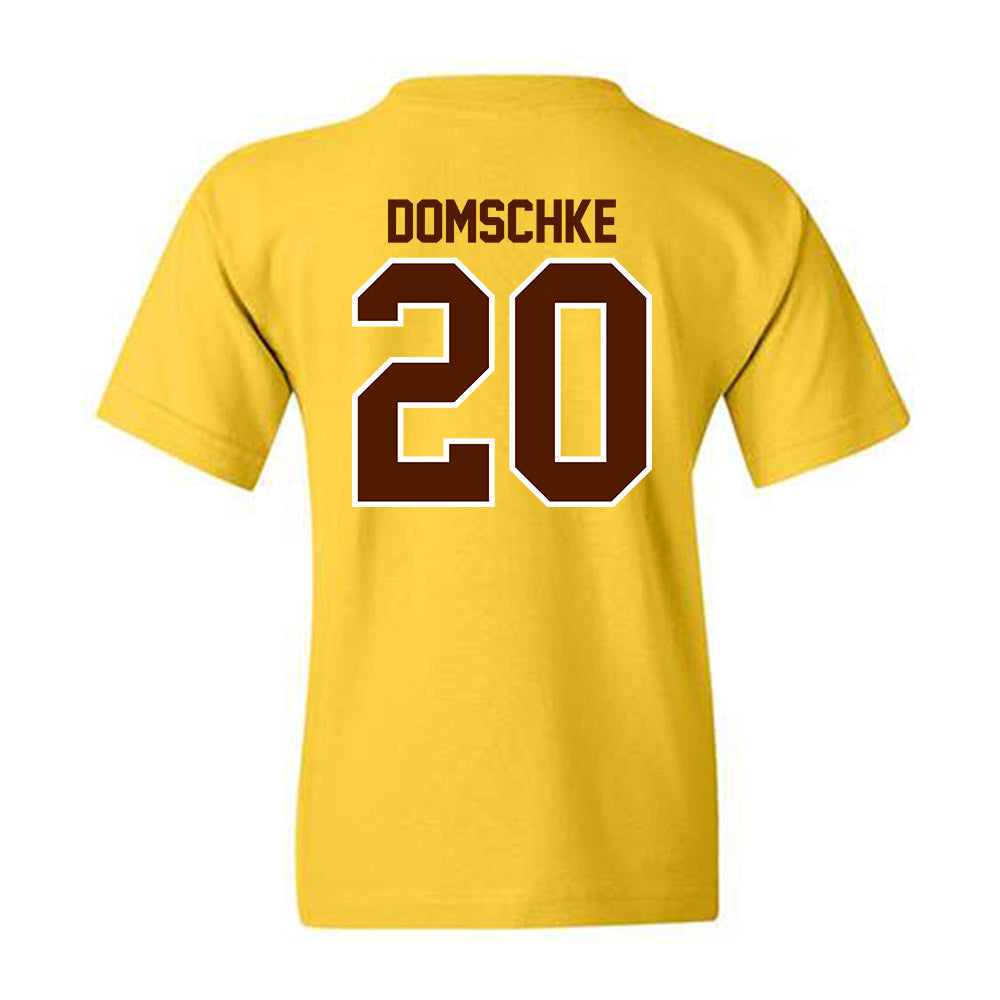 Western Michigan - NCAA Football : Palmer Domschke - Classic Shersey Youth T-Shirt-1