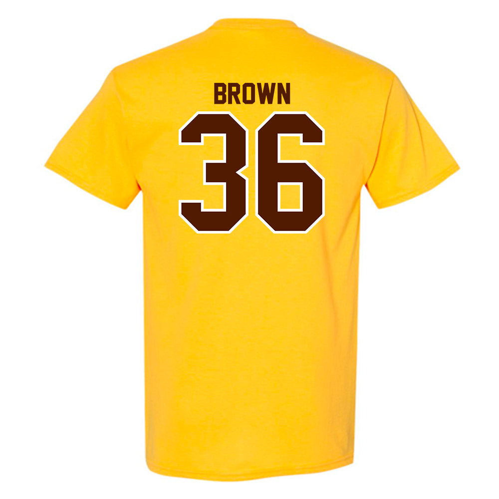 Western Michigan - NCAA Football : Freddy Brown - Classic Shersey T-Shirt-1