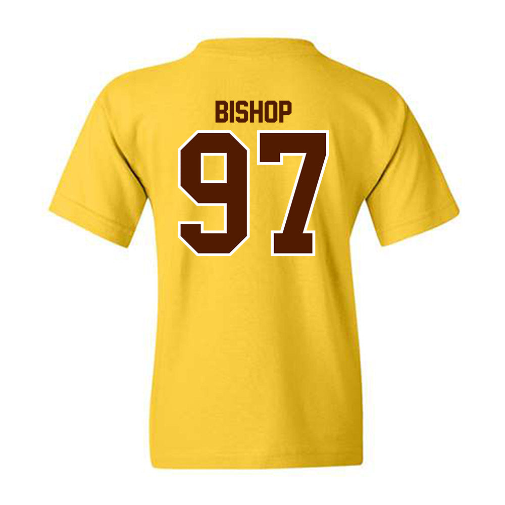 Western Michigan - NCAA Football : Noah Bishop - Classic Shersey Youth T-Shirt-1