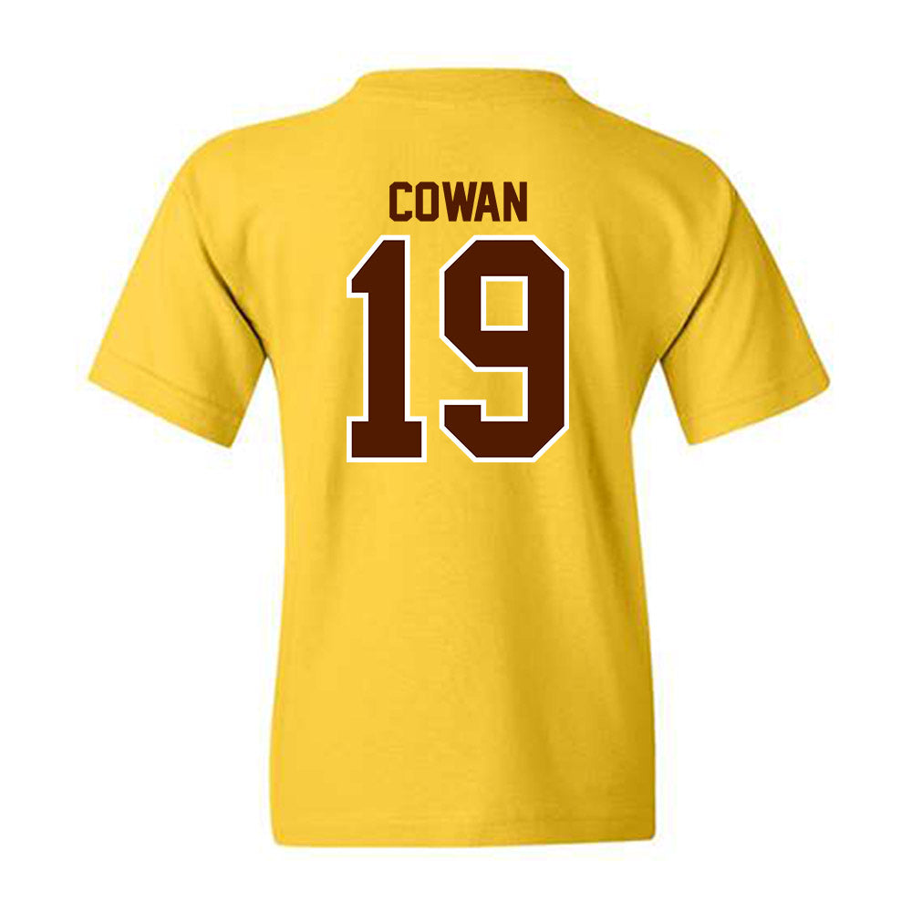 Western Michigan - NCAA Men's Ice Hockey : Bobby Cowan - Classic Shersey Youth T-Shirt-1