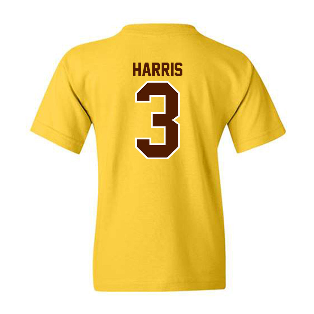 Western Michigan - NCAA Baseball : Julian Harris - Classic Shersey Youth T-Shirt-1