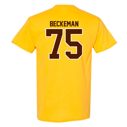 Western Michigan - NCAA Football : Spencer Beckeman - Classic Shersey T-Shirt-1