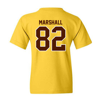 Western Michigan - NCAA Football : Terence Marshall - Classic Shersey Youth T-Shirt-1