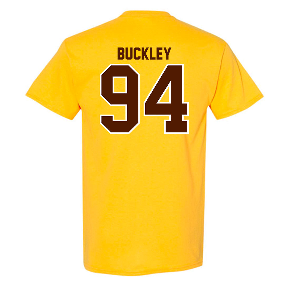 Western Michigan - NCAA Football : Jordan Buckley - Classic Shersey T-Shirt-1