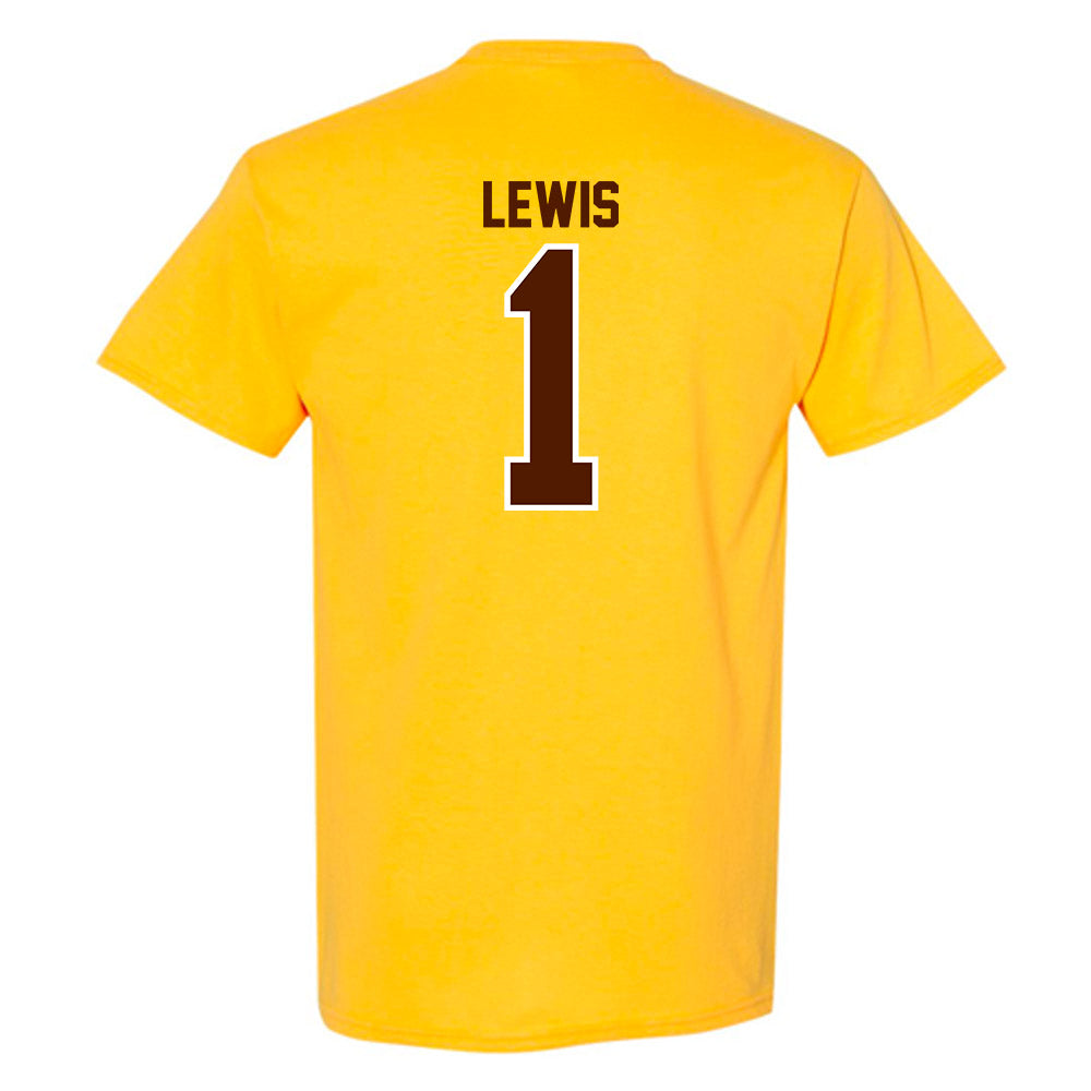 Western Michigan - NCAA Men's Basketball : Trey Lewis - Classic Shersey T-Shirt-1