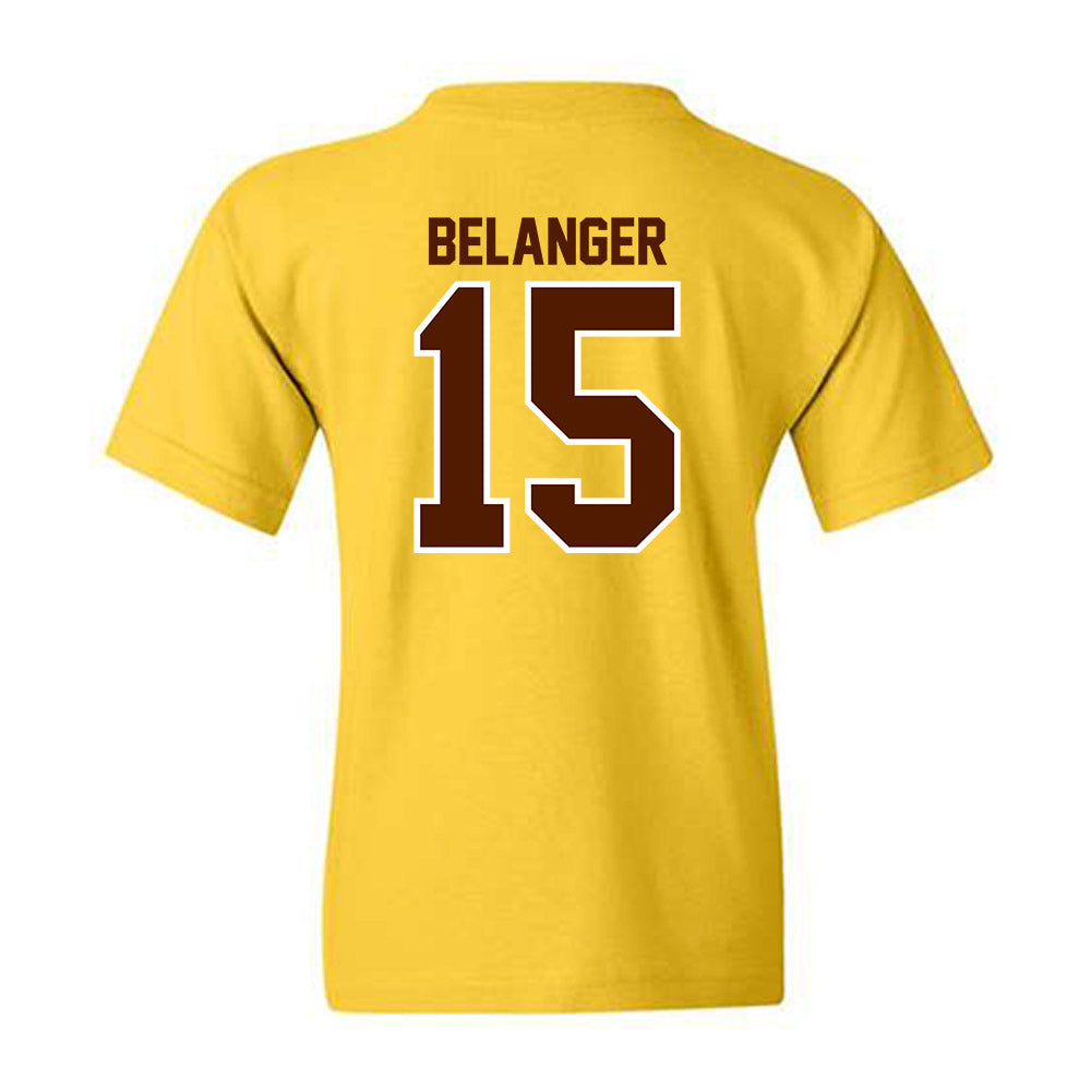 Western Michigan - NCAA Men's Soccer : Stephen Belanger - Classic Shersey Youth T-Shirt-1