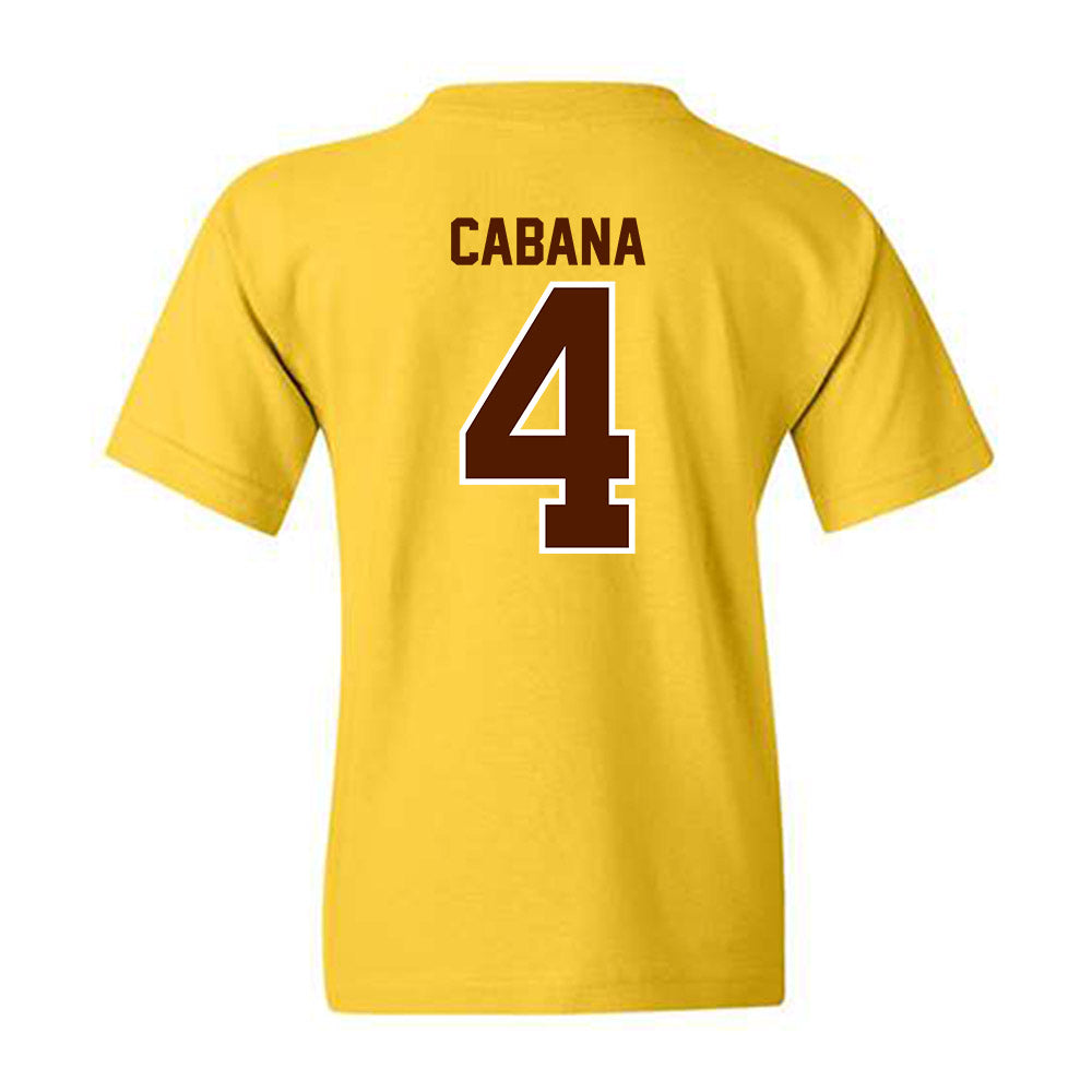 Western Michigan - NCAA Football : Cole Cabana - Classic Shersey Youth T-Shirt-1