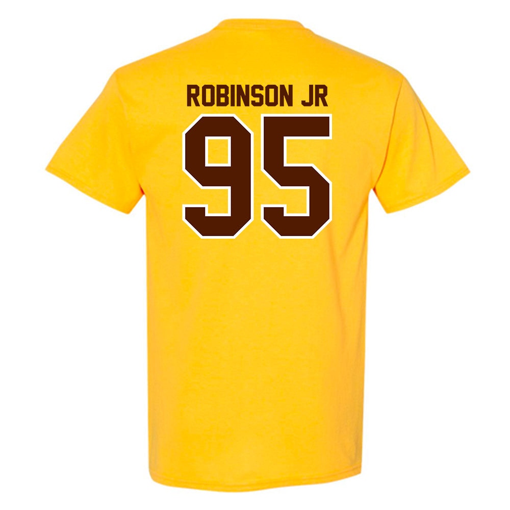 Western Michigan - NCAA Football : DeShawn Robinson Jr - Classic Shersey T-Shirt-1