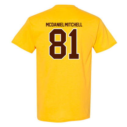 Western Michigan - NCAA Football : Earnest McDaniel-Mitchell - Classic Shersey T-Shirt-1