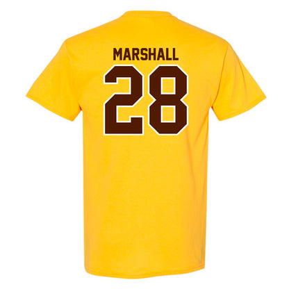 Western Michigan - NCAA Baseball : Trevor Marshall - Classic Shersey T-Shirt-1