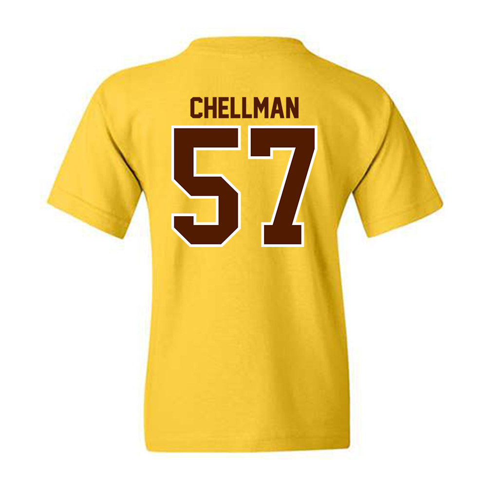 Western Michigan - NCAA Football : Jake Chellman - Classic Shersey Youth T-Shirt-1