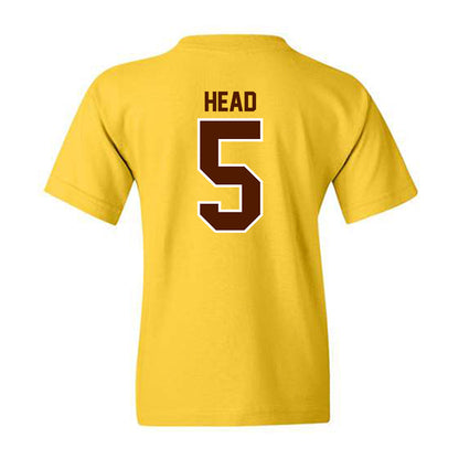 Western Michigan - NCAA Softball : Tristen Head - Classic Shersey Youth T-Shirt-1