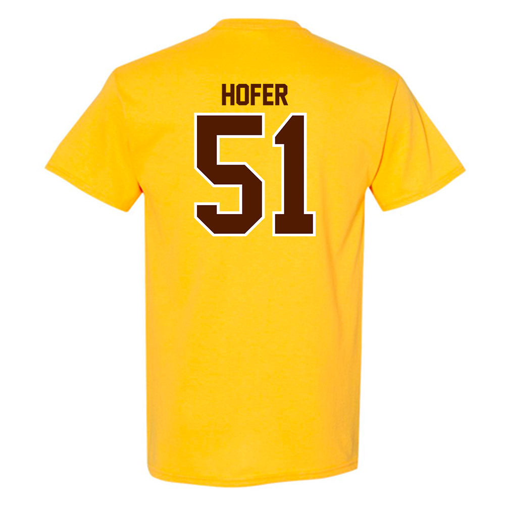 Western Michigan - NCAA Football : John Hofer - Classic Shersey T-Shirt-1