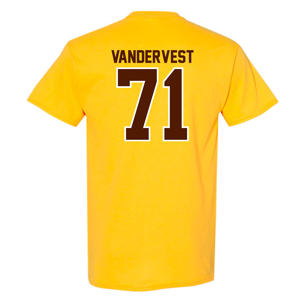 Western Michigan - NCAA Football : Adam Vandervest - Classic Shersey T-Shirt-1