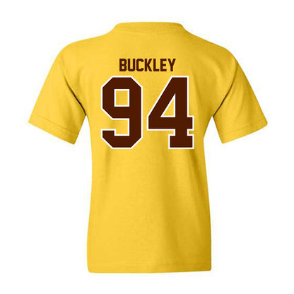 Western Michigan - NCAA Football : Jordan Buckley - Classic Shersey Youth T-Shirt-1