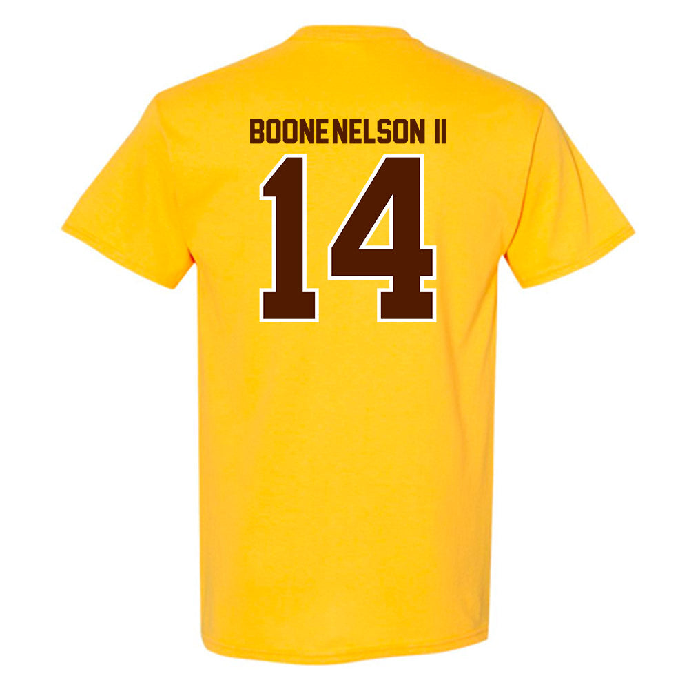 Western Michigan - NCAA Football : Keivin Boone-Nelson II - Classic Shersey T-Shirt-1