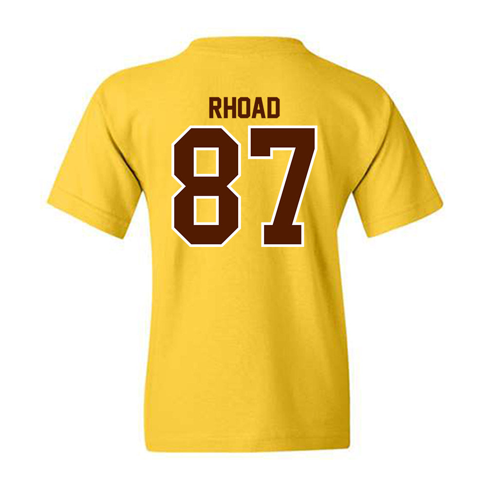 Western Michigan - NCAA Football : Brady Rhoad - Classic Shersey Youth T-Shirt-1