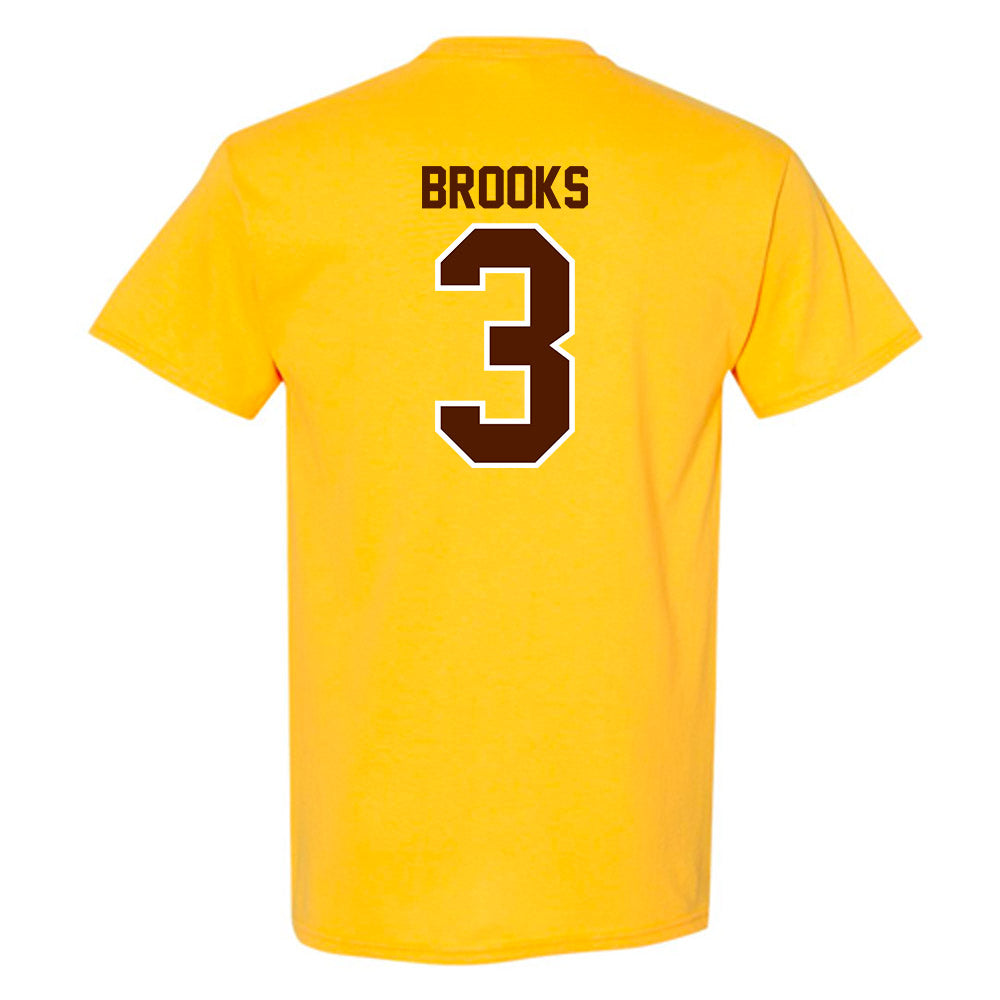 Western Michigan - NCAA Football : Baylin Brooks - Classic Shersey T-Shirt-1