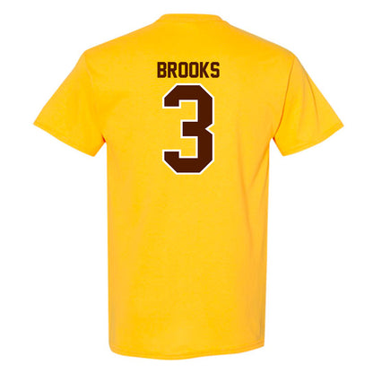 Western Michigan - NCAA Football : Baylin Brooks - Classic Shersey T-Shirt-1