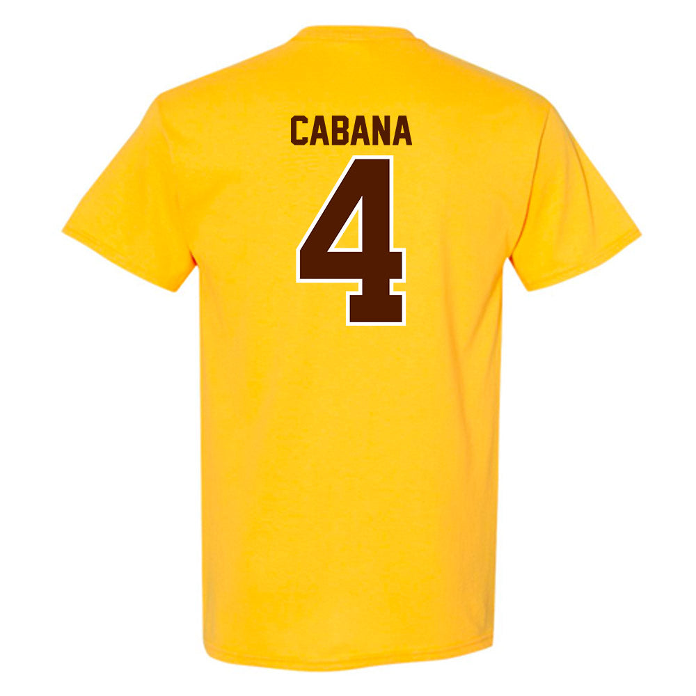 Western Michigan - NCAA Football : Cole Cabana - Classic Shersey T-Shirt-1