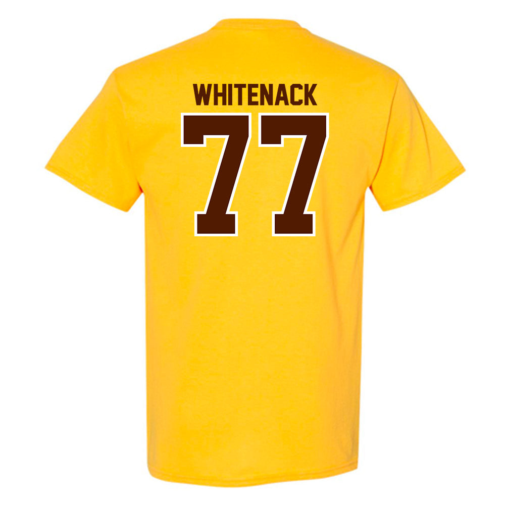 Western Michigan - NCAA Football : Hunter Whitenack - Classic Shersey T-Shirt-1