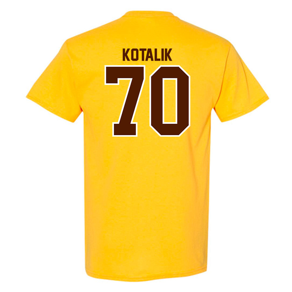 Western Michigan - NCAA Football : KJ Kotalik - Classic Shersey T-Shirt-1