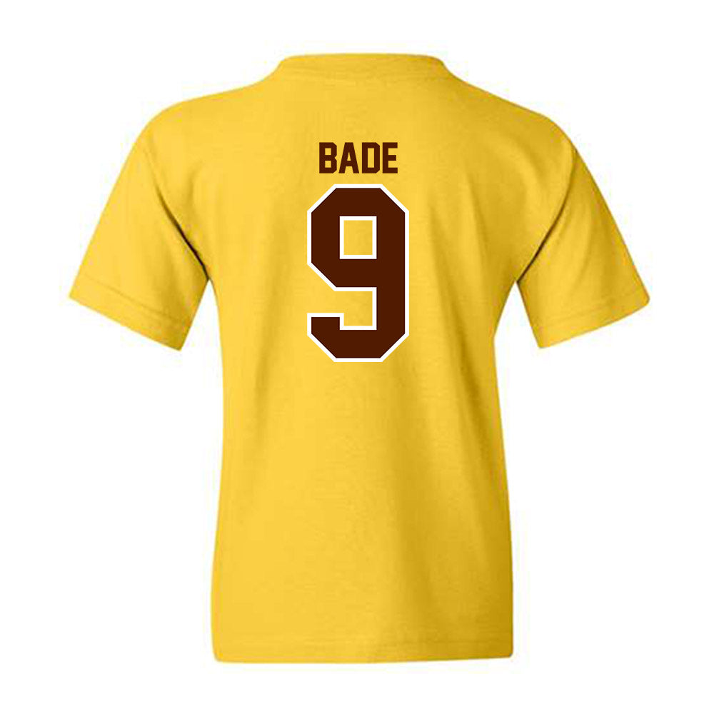 Western Michigan - NCAA Men's Ice Hockey : Zach Bade - Classic Shersey Youth T-Shirt-1