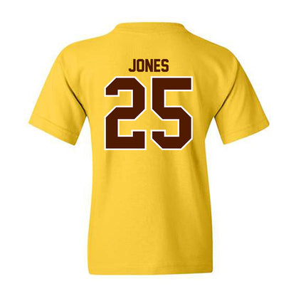 Western Michigan - NCAA Football : Justin Jones - Classic Shersey Youth T-Shirt-1