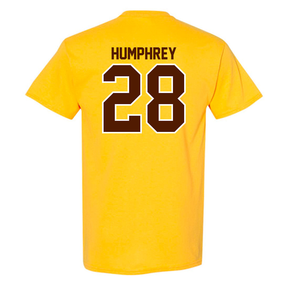 Western Michigan - NCAA Men's Ice Hockey : Ryan Humphrey - Classic Shersey T-Shirt-1