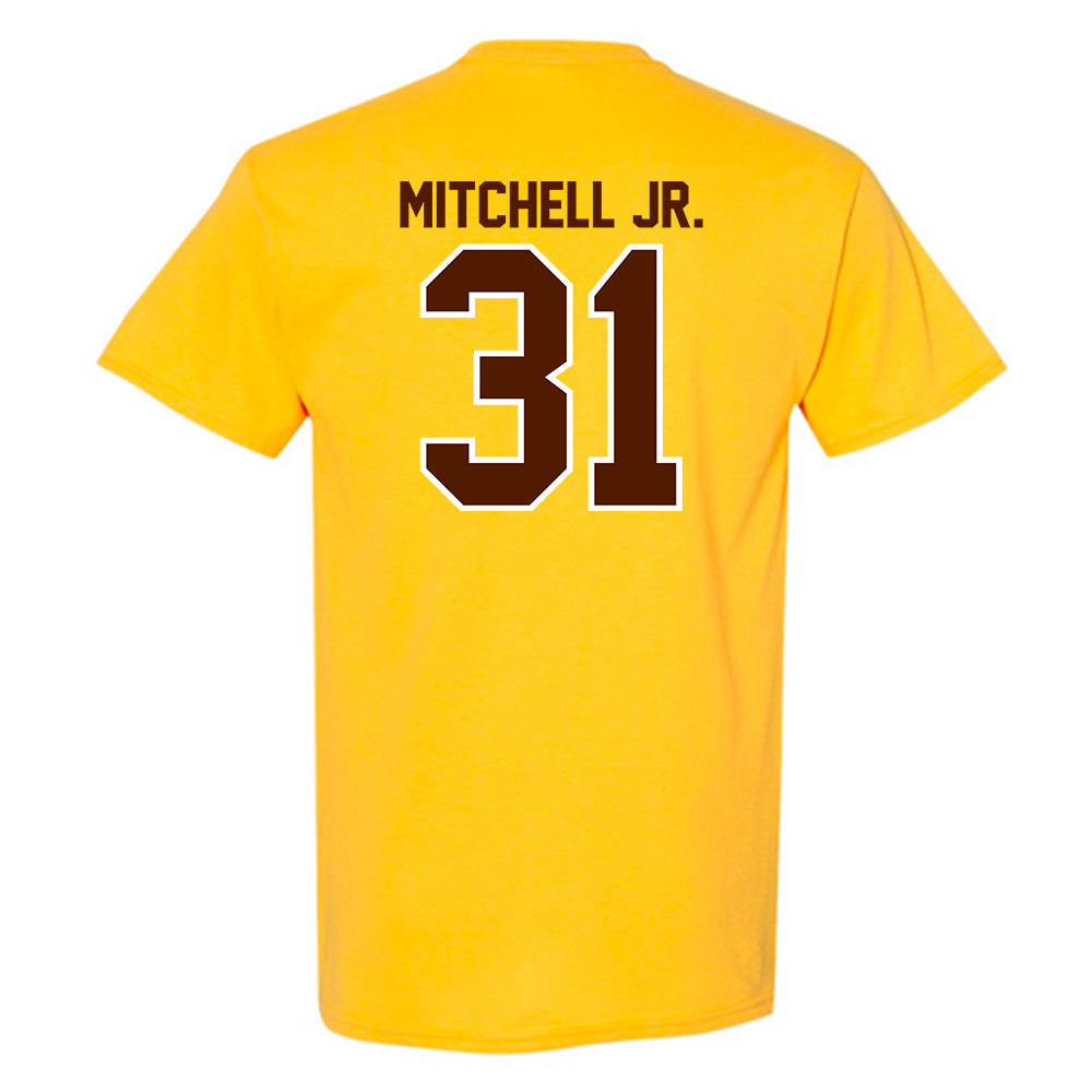 Western Michigan - NCAA Football : Carlos Mitchell Jr. - Classic Shersey T-Shirt-1