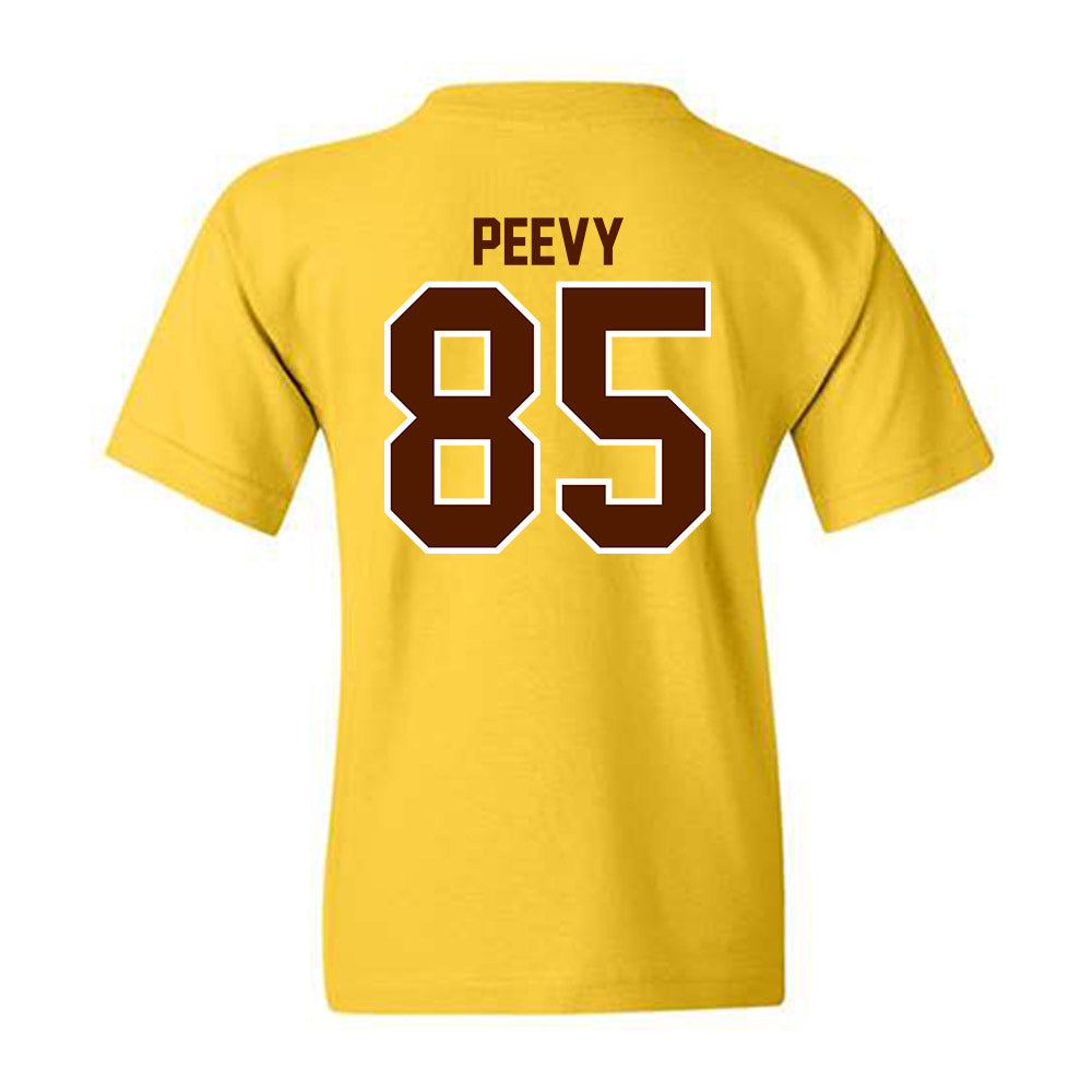 Western Michigan - NCAA Football : Braden Peevy - Classic Shersey Youth T-Shirt-1