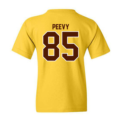Western Michigan - NCAA Football : Braden Peevy - Classic Shersey Youth T-Shirt-1
