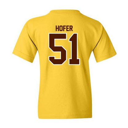 Western Michigan - NCAA Football : John Hofer - Classic Shersey Youth T-Shirt-1